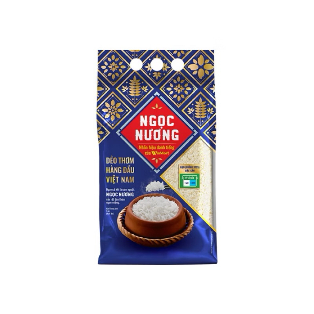 Ngọc Nương gạo ST25 đặc sản 3kg