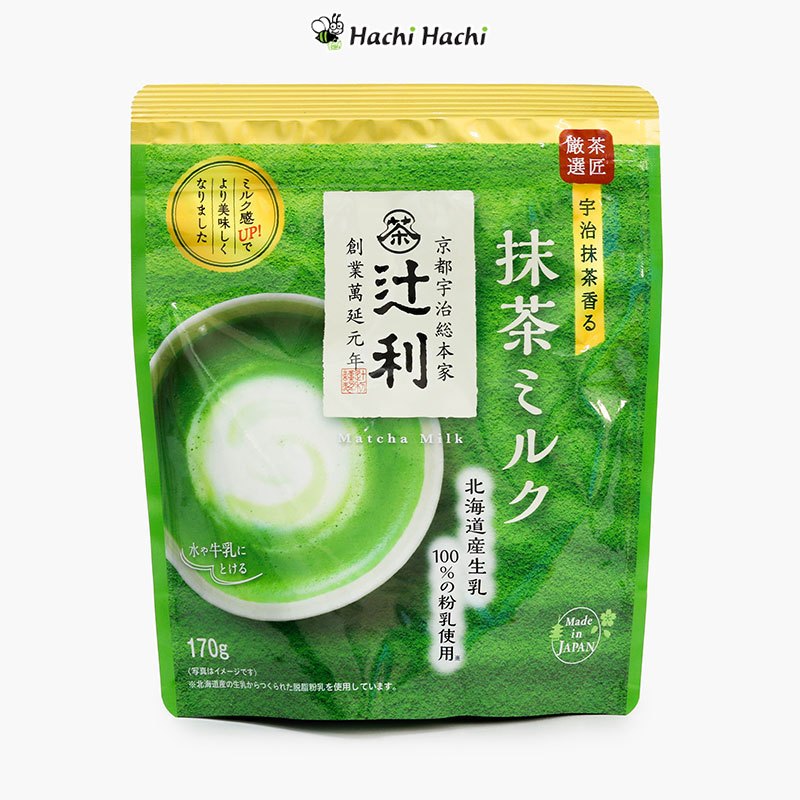 Bột pha sẵn matcha latte Matcha Milk Kataoka - Hachi Hachi Japan Shop