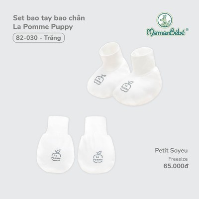 Set bao tay bao chân La Pomme Puppy