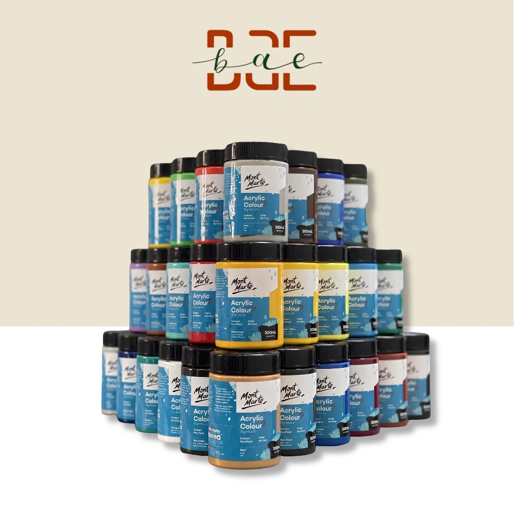 Màu Acrylic 300ml Mont Marte Signature