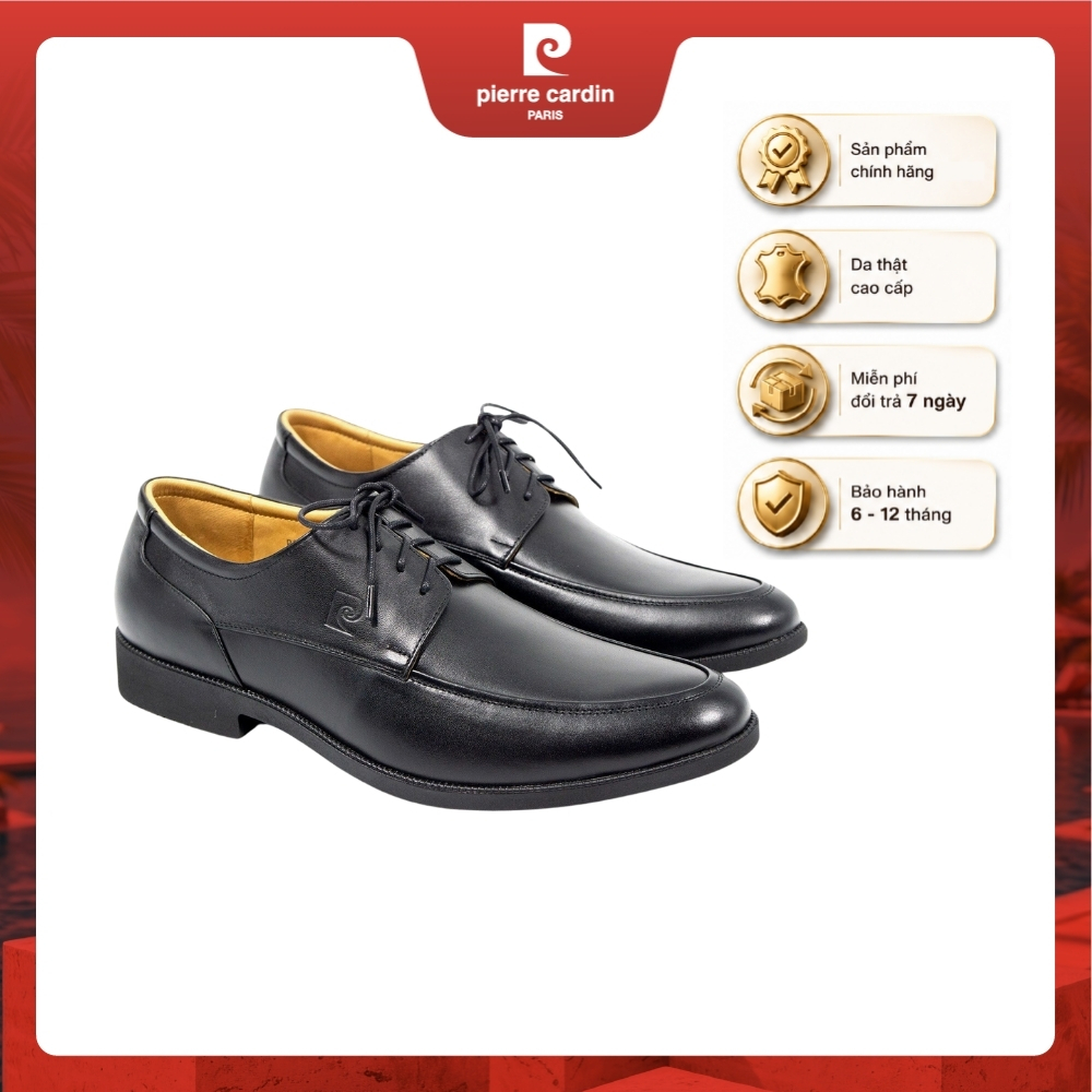 Giày tây nam Pierre Cardin derby nâu mã 738