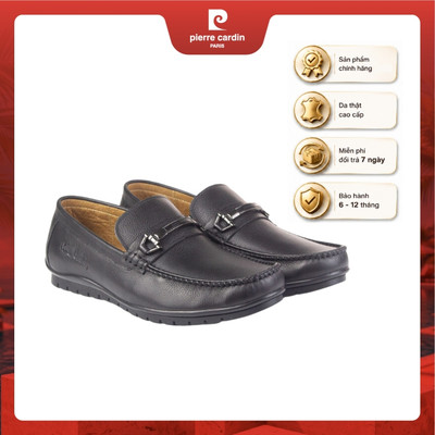 [BÁN CHẠY] Giày lười Pierre Cardin da bò cao cấp, đế cao su chống trượt, thoáng mát mồ hôi - mã 785