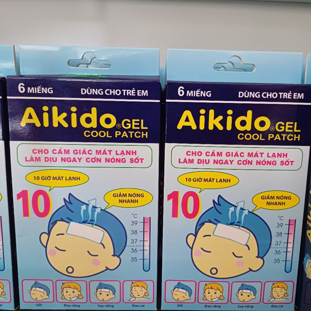 Dán hạ sốt aikido