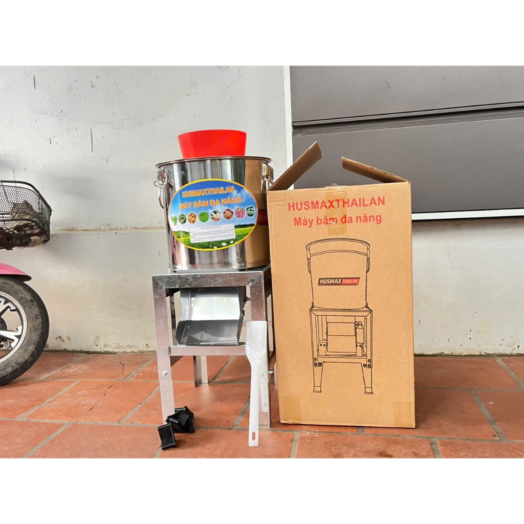 Máy Băm Thái Rau Củ husmas 850w - Máy Xay Thức Ăn Chăn Nuôi Đa Năng 850w Tiện Lợi
