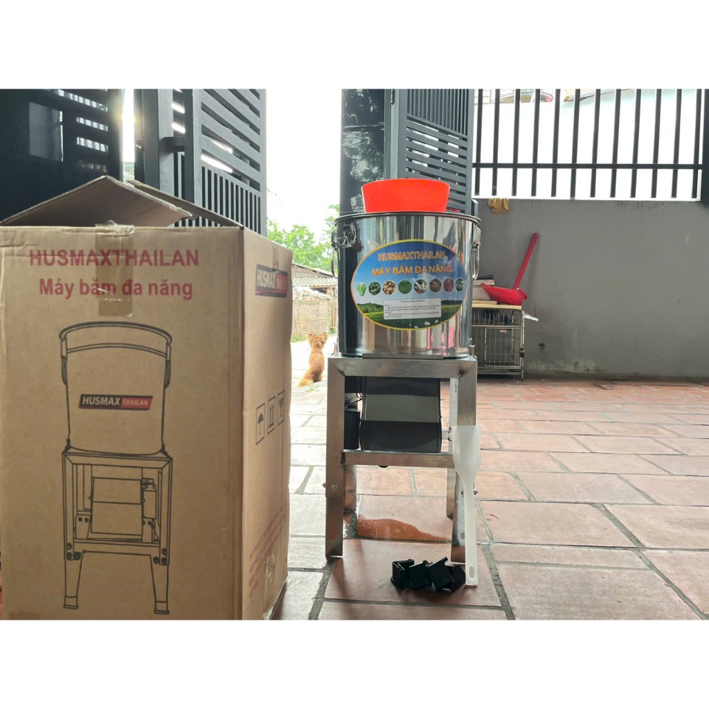 tặng 4 lưỡi dao Máy Băm Thái Rau Củ 850w  Máy Xay Thức Ăn Chăn Nuôi Đa Năng 850w Tiện Lợi
