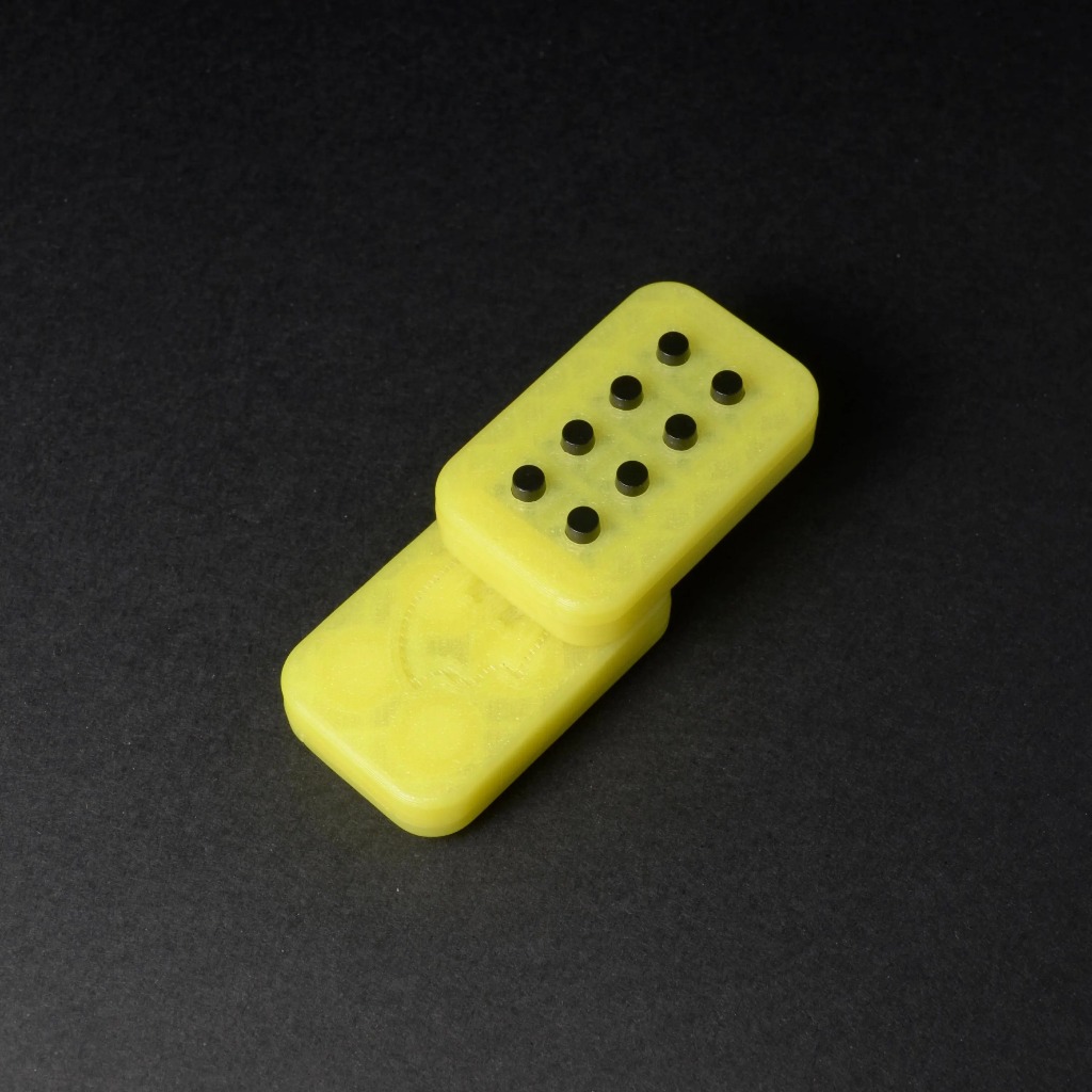 Click Brick Slider - 2 Click Mini Fidget Slider Glow In The Dark Fidget Toy