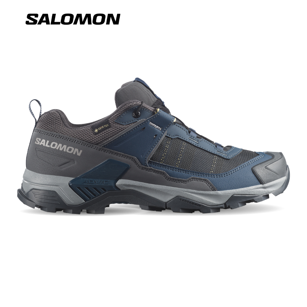 Salomon Nam X Ultra 5 Gore-Tex Giày Hiking Asphalt/Spellbound/Alloy L49235500