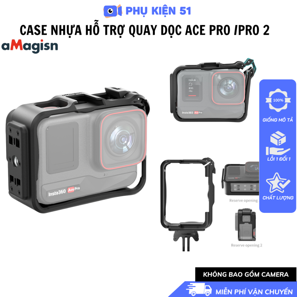 Khung nhựa aMagisn cho Ace Pro 2 Ace Pro giúp quay dọc , bảo vệ máy