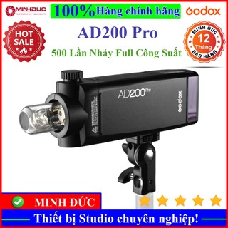 Đèn Flash Godox AD200Pro Chính hãng - MINH ĐỨC CAMERA