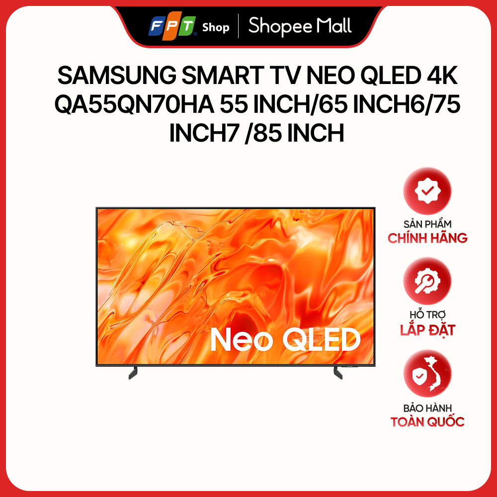 Samsung Smart TV Neo QLED 4K  QA55QN70HA 55 inch/65 inch6/75 inch7 /85 inch