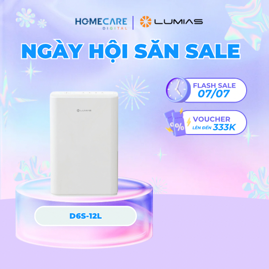 Máy Hút Ẩm -D6S -12L-Lumias