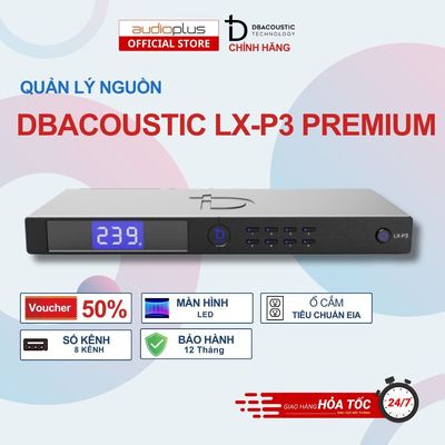 Quản lý ng.uồn DBAcoustic LX-P3 PREMIUM - 8 kênh - Ổ cắm tiêu chuẩn EIA - Chính hãng - BH 12 tháng