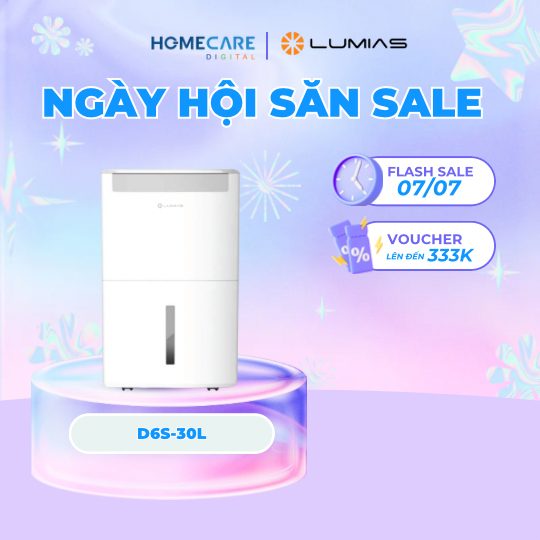 Máy Hút Ẩm-D6S-30L-Lumias