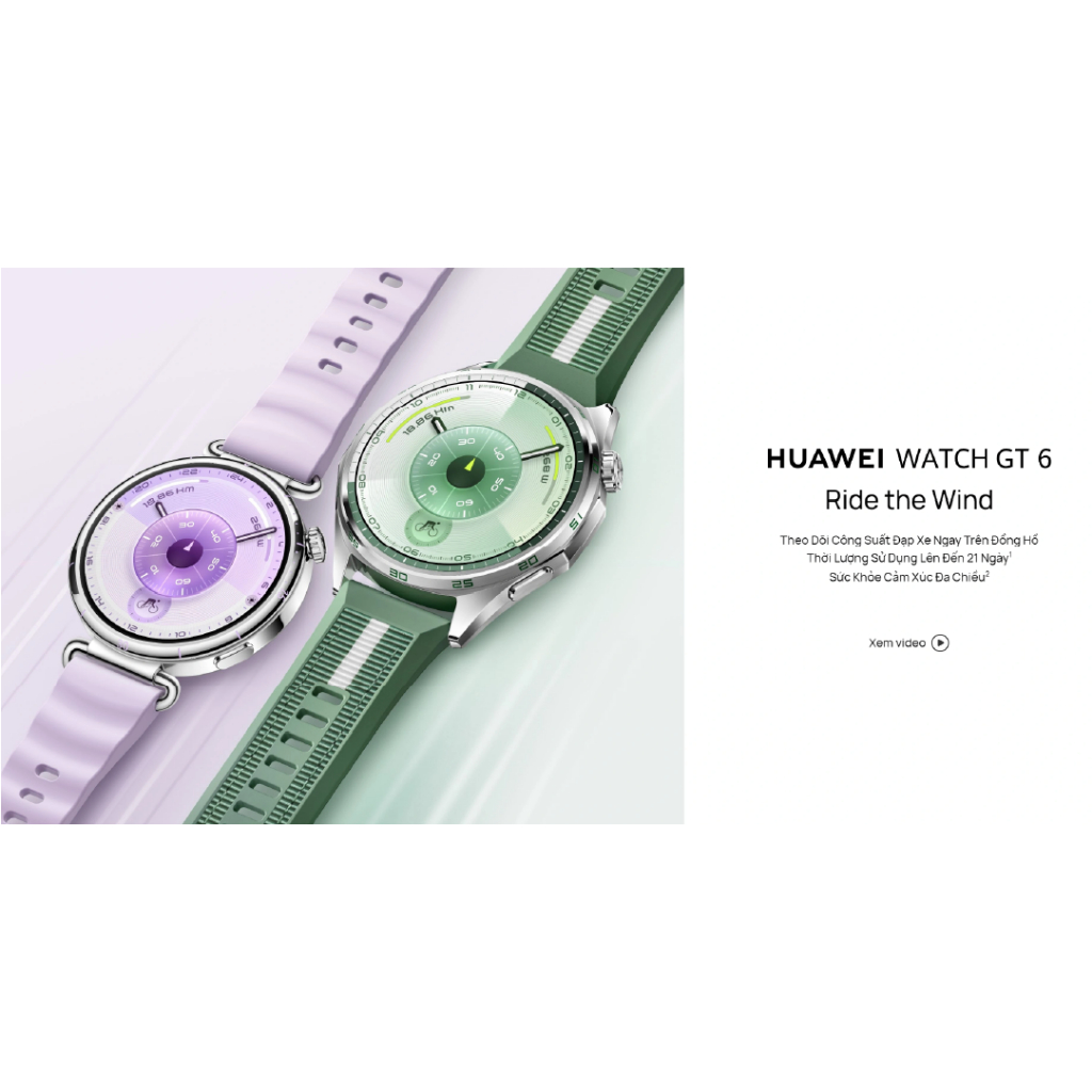 Đồng hồ thông minh Huawei Watch GT6 46mm/41mm Hỗ trợ NFC - Bảo hành Chính hãng 12 tháng | BigBuy360 - bigbuy360.vn