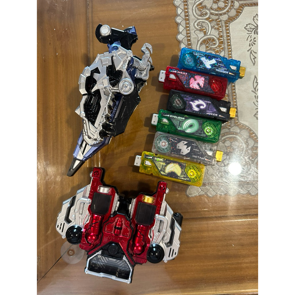 Set đồ chơi Kamen Rider Siêu Nhân W hàng bootleg