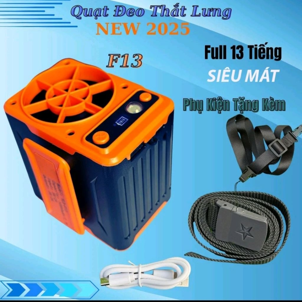 Quạt đeo thắt lưng F13