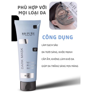 Mặt Nạ KB Pure Dark Mask Sủi Bọt Thải Độc Làm Sáng Da Mẫu Thử Duduhouse