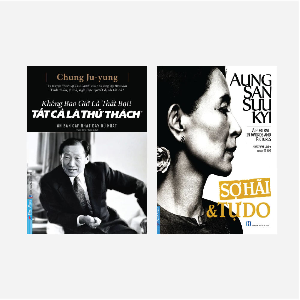 Sách Combo 2 Cuốn Không Bao Giờ Là Thất Bại Tất Cả Là Thử Thách + Aung San Suu Kyi Sợ Hãi & Tự Do