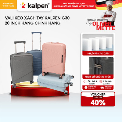 Vali kéo xách tay KALPEN G30 20 inch hàng chính hãng