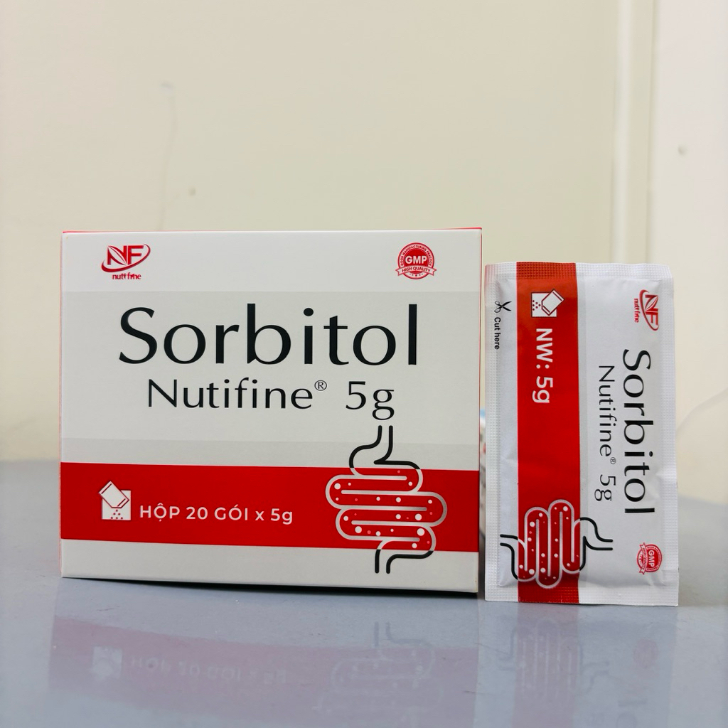 Cốm pha Sorbitol 5g - Hộp 20 gói