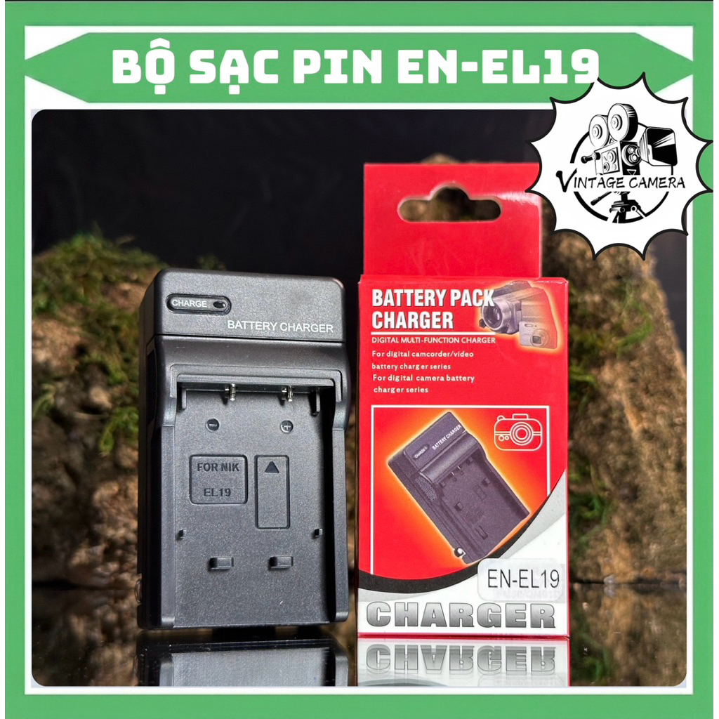 Sạc Pin Nikon EN-EL19 ( Sạc thay thế ) dùng cho Coolpix S3100, Coolpix S3200, Coolpix S3300, Coolpix