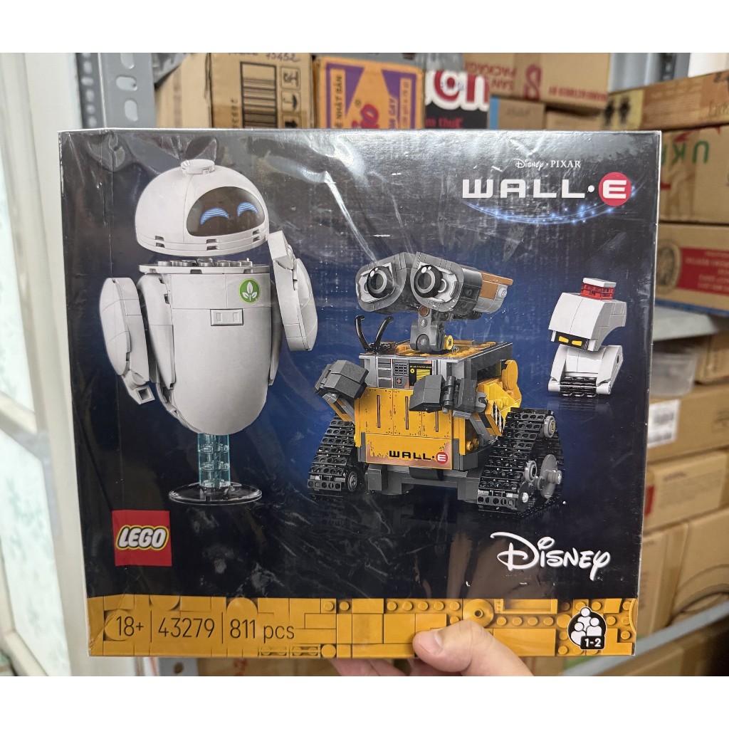 Mô hình Disney - 43279 - WALL-E and EVE - Lego [HỘP HƠI CẤN] [CHÍNH HÃNG]