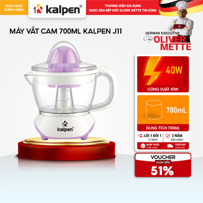 Máy vắt cam KALPEN J11 700ml bảo hành 2 năm hàng chính hãng
