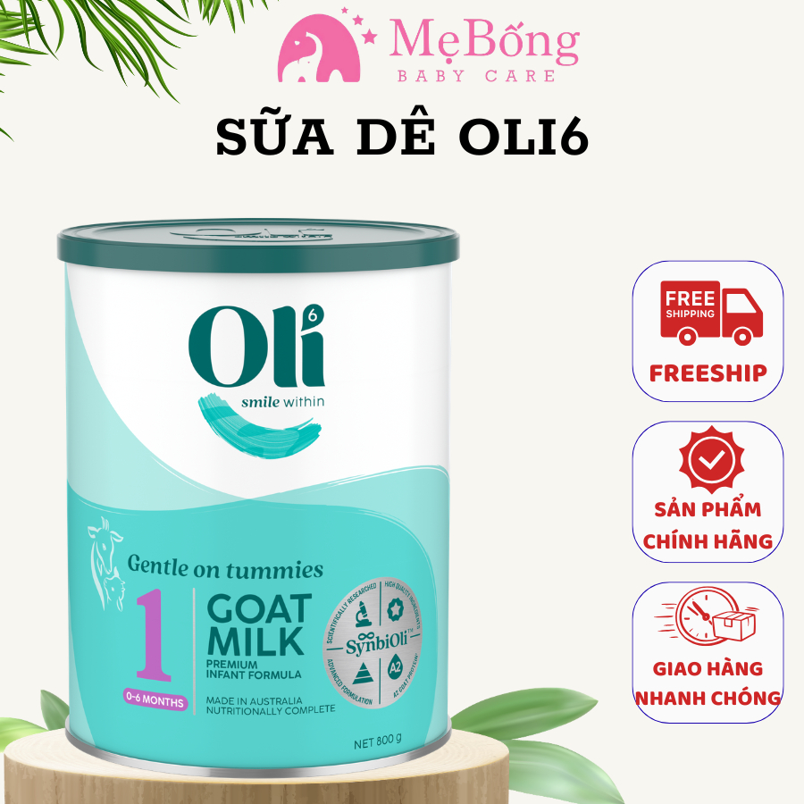 Sữa Dê Nguyên Kem Đạm A2 Oli6 – Bổ Sung BB536 Êm Bụng Dễ Tiêu Hóa Tăng Sức Đề Kháng