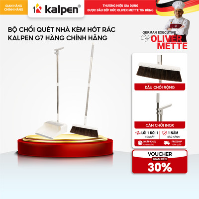 Bộ chổi quét nhà kèm hót rác Kalpen G7 hàng chính hãng