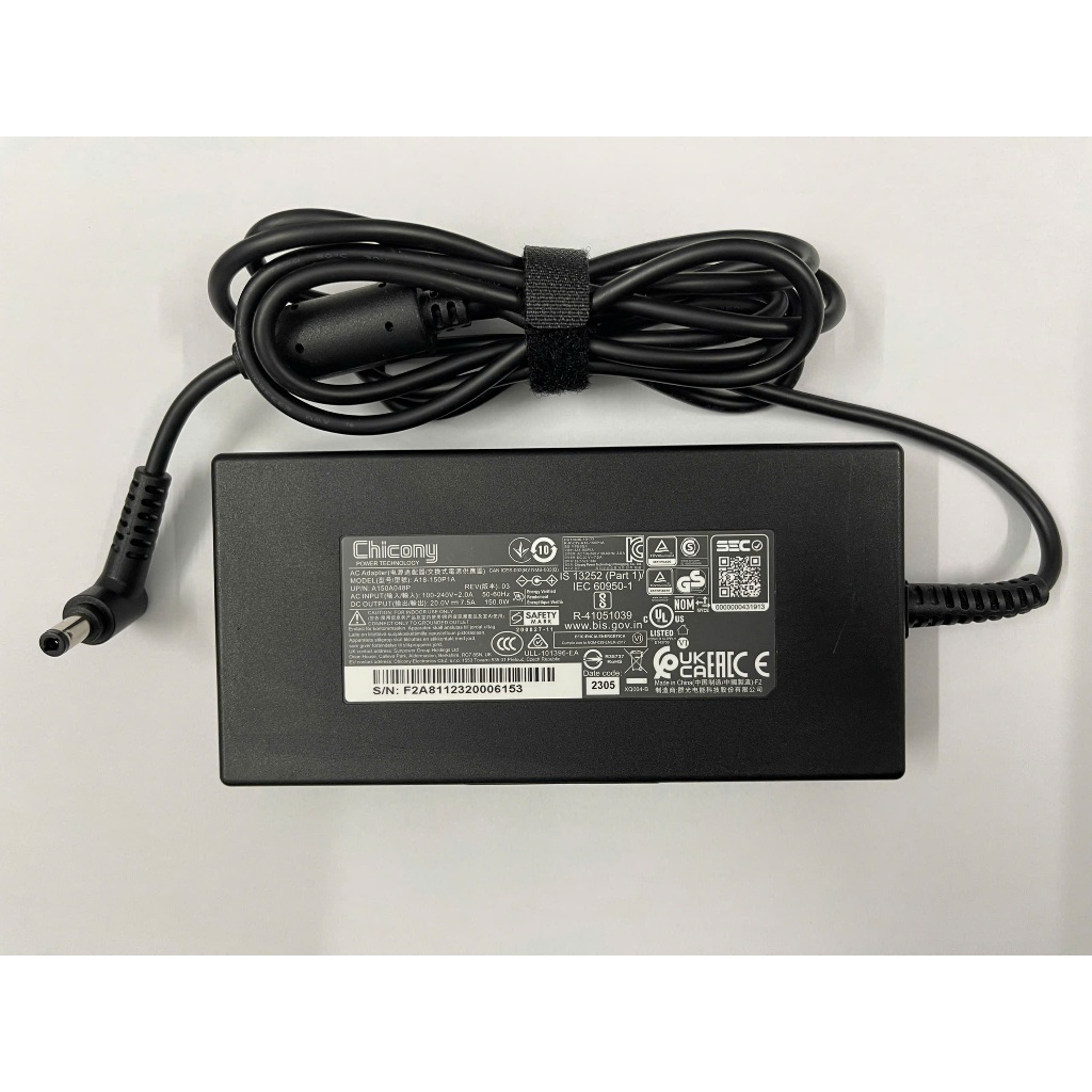 Sạc dành cho Laptop Gigabyte Gaming G5 MF5 H2VN353KH G5 MF F2PH333SH G5 KF5 53VN353SH