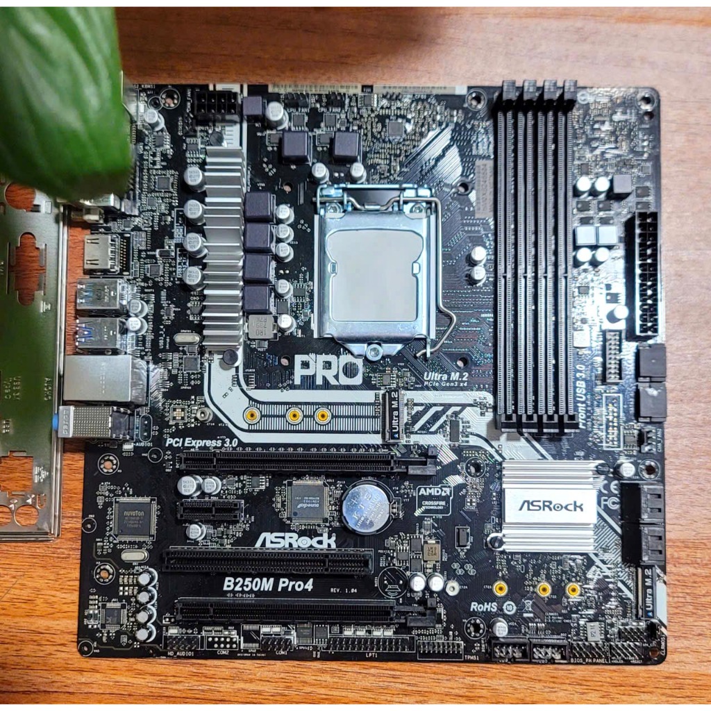 Main ASRock B250M Pro4 | DDR4 | 2 khe M.2| Socket 1151| Chạy i3 i5 i7 Gen 6 7 | Main B250 Zin đẹp |B