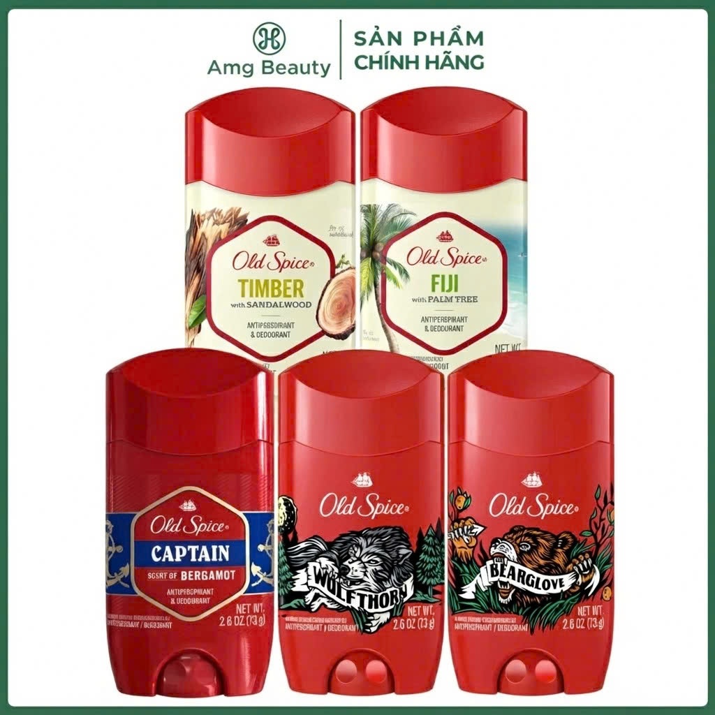 [MEGA 7.7|Add in] Sáp khử mùi và giảm tiết mồ hôi Old Spice 73g (Hàng Mỹ Nhập Khẩu Chính Hãng) Hasak