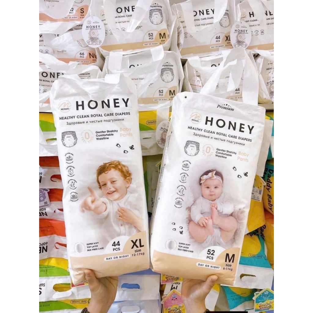 Bỉm Tả Quần HONEY Mềm Mại Cho Bé Yêu Đủ SIZE
