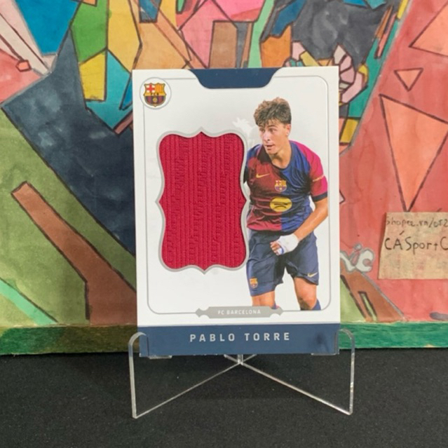 Thẻ mảnh áo Pablo Torre /159 | FC BARCELONA TEAMSET La Liga 24/25