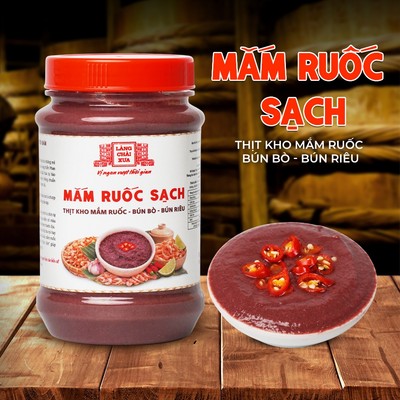 Mắm Ruốc Sạch Làng Chài Xưa 260g - Phù hợp thịt kho mắm ruốc, bún bò, bún riêu