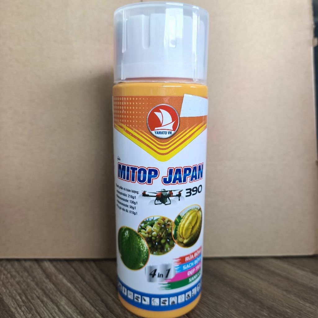 MITOP JAPAN - chai 240ml pha 200l, quản lý nấm bệnh cây trồng.