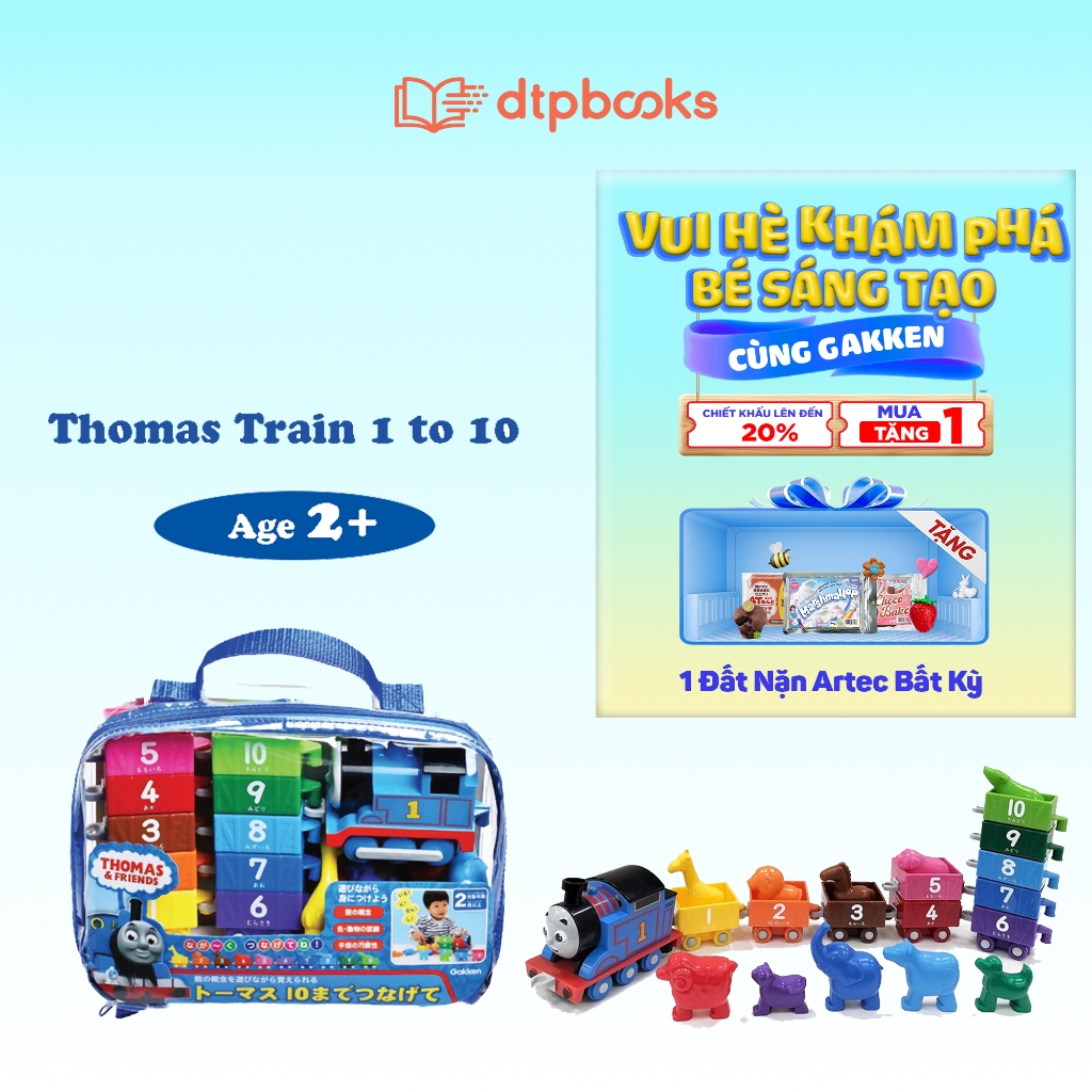 Bộ đồ chơi Xe lửa Thomas - Đếm số 1 đến 10