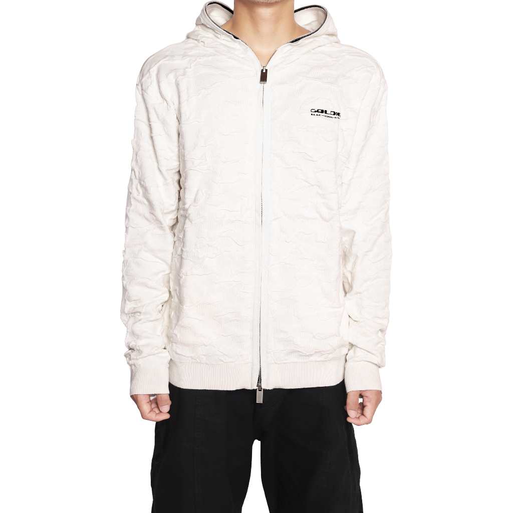 Áo Hoodie Len Goldie "WRINKLE WHITE"