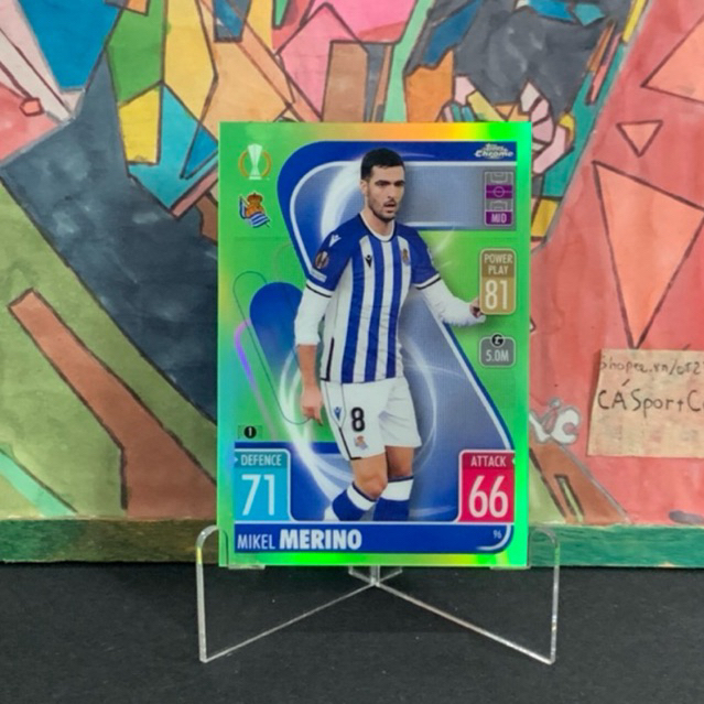 Thẻ Mikel Merino /99 | TOPPS MATCHATTAX