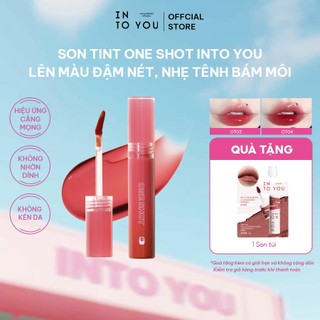 [LIVE] Son Tint One Shot INTO YOU Lên Màu Đậm Nét, Nhẹ Tênh Bám Môi 2.2g