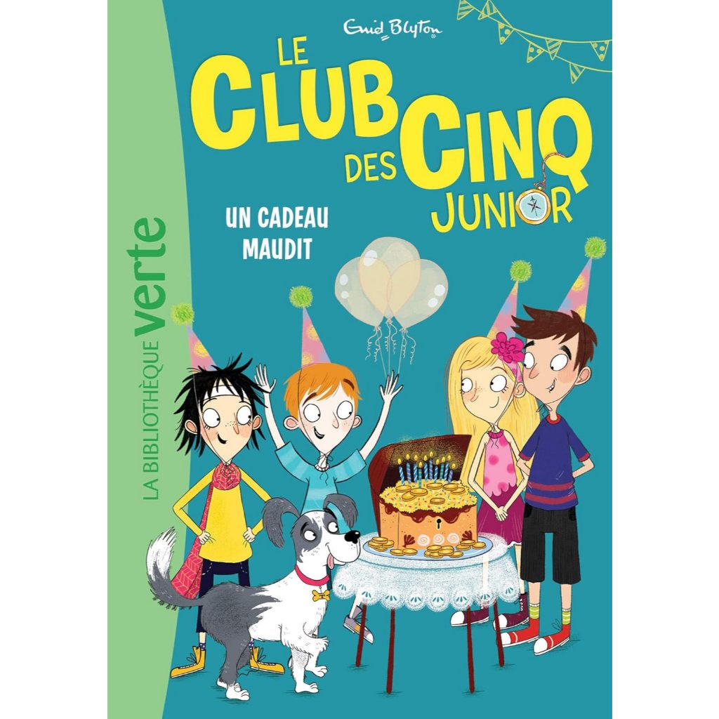 Sách tiếng Pháp - Le Club des Cinq Junior, Tome 09 - Un cadeau maudit 9782017111214
