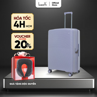 Vali Du Lịch Conwood PPT026 Size20/Size24/Size28 Nhựa PP Chống Bể, Ngăn Mở Rộng Tăng Sức Chứa, Khóa Số TSA Bảo Mật