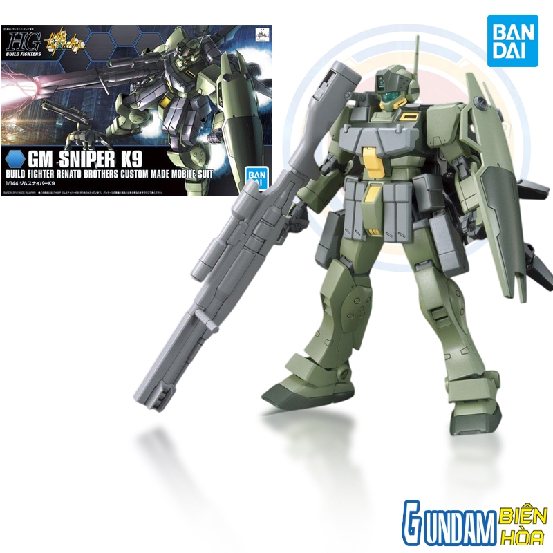 Bộ đồ chơi lắp ráp mô hình HGBF 1/144 GM SNIPER K9