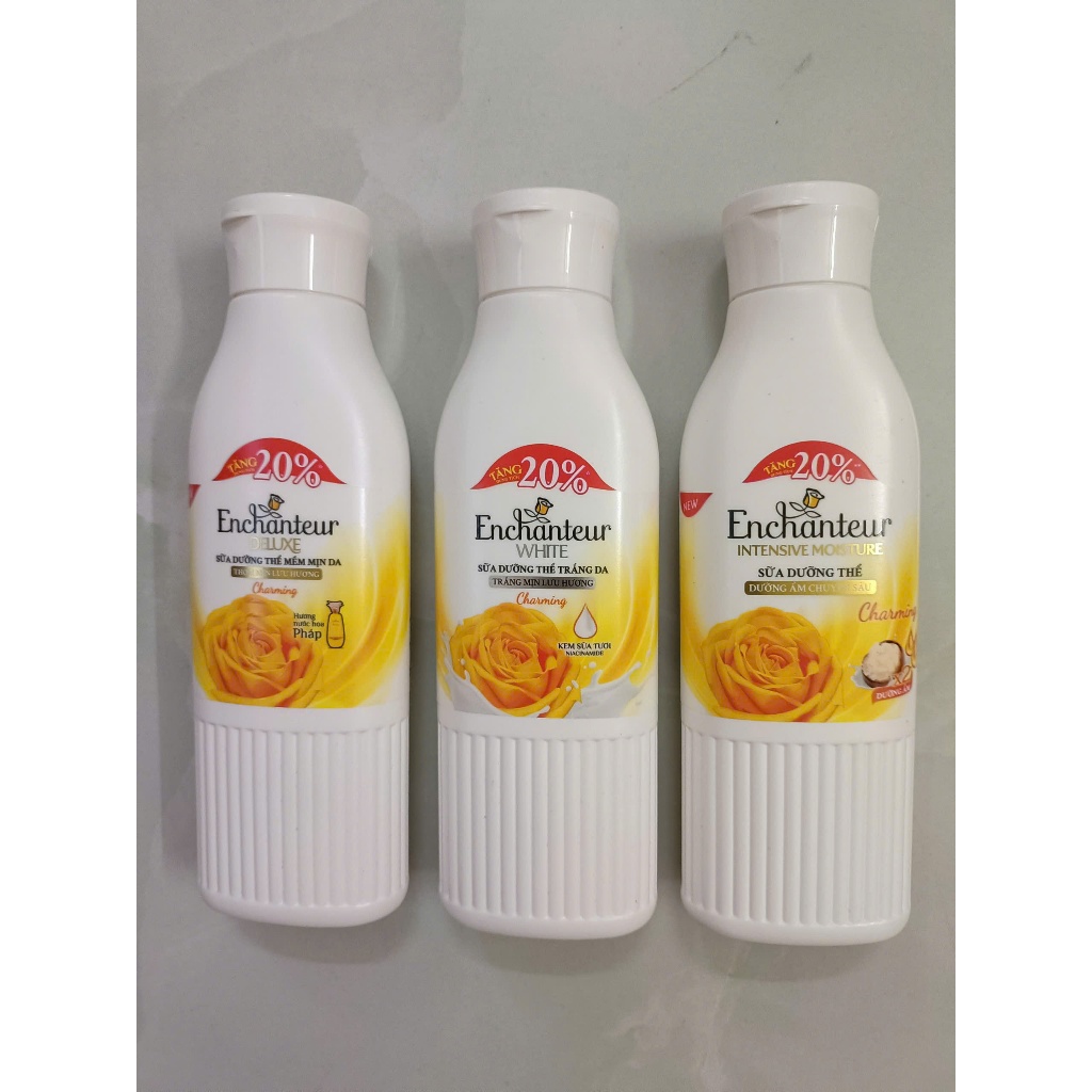 Enchanteur - Sữa dưỡng thể dưỡng da White 200g