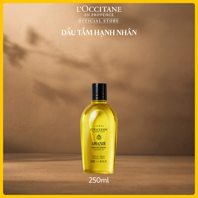 [Phiên Bản Mới] Dầu tắm Hạnh Nhân L'Occitane Almond Shower Oil 250ml