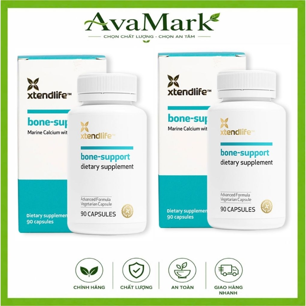 Bộ đôi bổ xương, giảm đau xương khớp Xtend-Life: Bone Support và ACH-EZE Joint Support