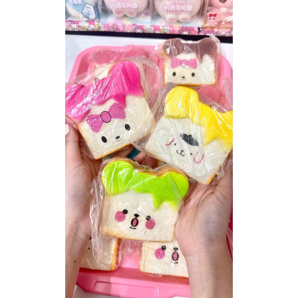 ĐỌC KĨ MÔ TẢ | Squishy 🍞🍩 Bánh Mì Kawaii Sanrio Mini My Melody Pompompurin Collector
