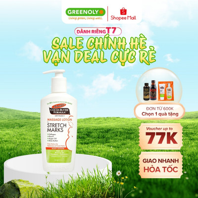 Lotion ngừa rạn da Palmer's đầu thai kỳ an toàn cho mẹ bầu 250ml