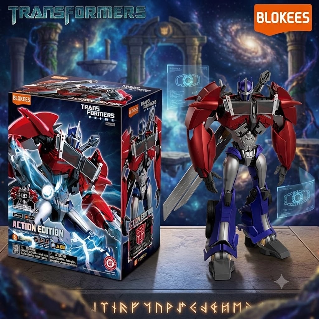 Mô Hình Lắp Ráp Blokees Transformers Action Edition 06 Optimus Prime (Transformers: Prime)