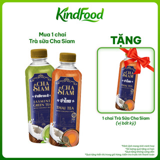 [DEAL SỐC - MUA 1 TẶNG 1] Trà Sữa Thái Cha Siam 350ml Nhập Khẩu Đậm Đà Chuẩn Vị Thái Tiện Lợi